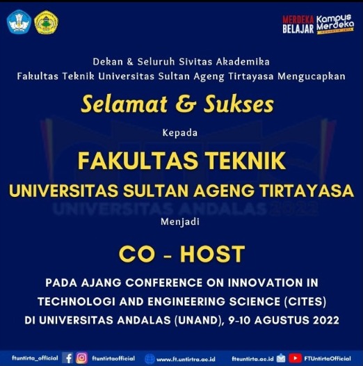 Selamat & Sukses Kepada FAKULTAS TEKNIK UNIVERSITAS SULTAN AGENG TIRTAYASA